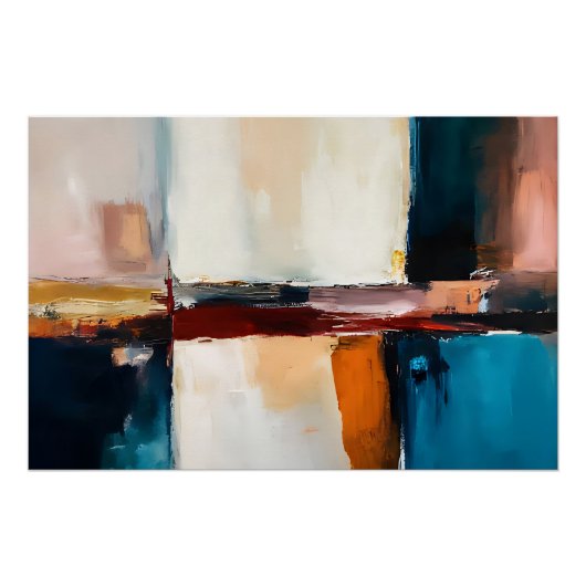 Fragmented Horizon Perfect Poster (Voorkant)