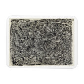 Fragmented, inkttekening Flexibel fotomagneet Magneet (Horizontaal)