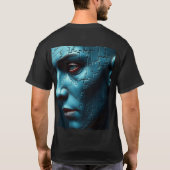 Fragmented Mind: Jigsaw Puzzle Head T-shirt (Achterkant)