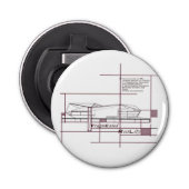 Fragmented Reality – Architectural Expression Button Flesopener (Voorkant)