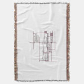 Fragmented Reality – Architectural Expression Deken (Voorkant Verticaal)