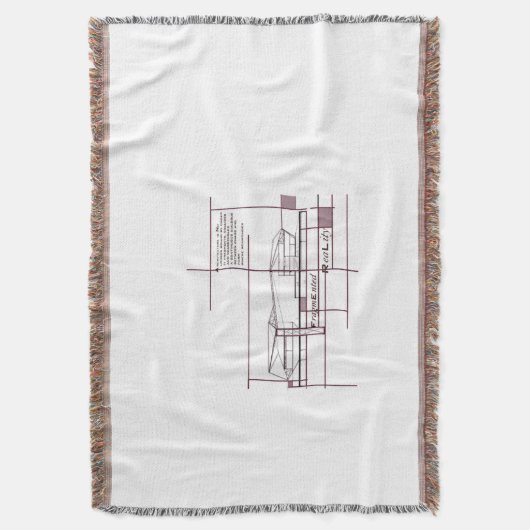 Fragmented Reality – Architectural Expression Deken (Voorkant Verticaal)