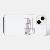 Fragmented Reality – Architectural Expression iPhone Hoesje (Achterkant horizontaal)