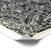 Fragmented, van Brian Benson Poster (Hoek)