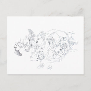 fragmenten briefkaart