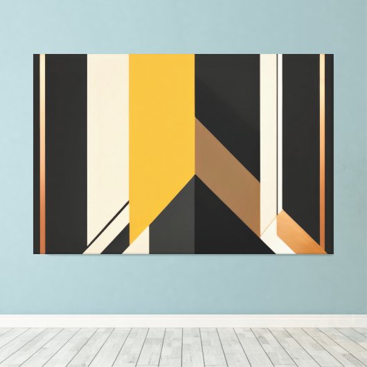Fragmenten Canvas Afdruk (Insitu (Houten vloer))