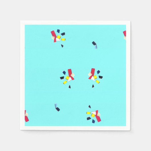 "Fragmenten" Cocktail Napkin Servetten (Voorkant)