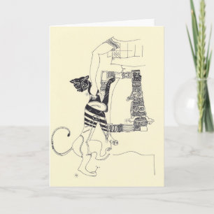 Fragmenten d'Arts 4 Surreal Drawing Wenskaart Kaart