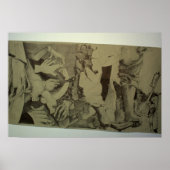 Fragmenten d'Arts Detail Roll van Pascale Baud Poster (Voorkant)