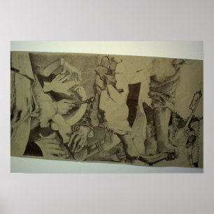 Fragmenten d'Arts Detail Roll van Pascale Baud Poster