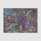 fragmenten tissuepapier (Voorkant)