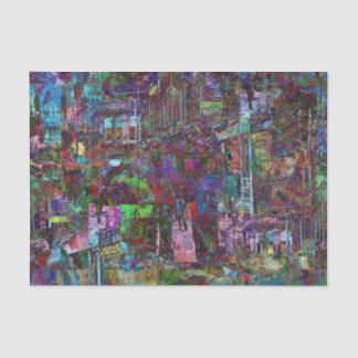 fragmenten tissuepapier