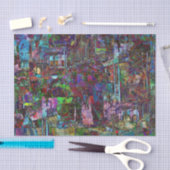 fragmenten tissuepapier (Craft)