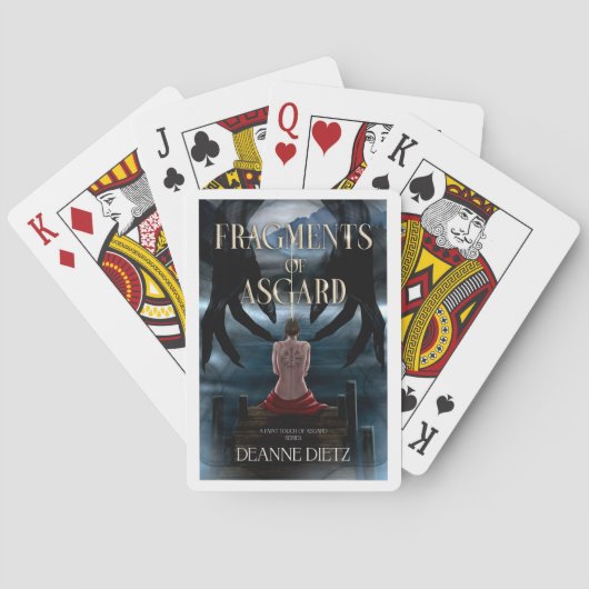 Fragmenten van Asgard-Kaarten Pokerkaarten (Achterkant)