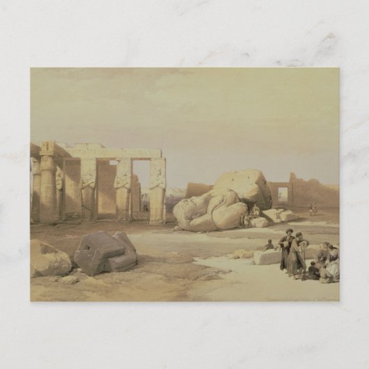 Fragmenten van de Grote Colossus Briefkaart (Voorkant)