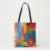Fragmenten van de mind tote bag (Voorkant)