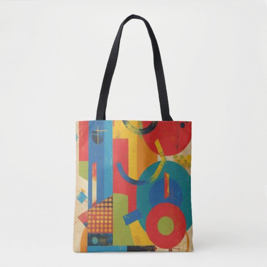 Fragmenten van de mind tote bag (Voorkant)