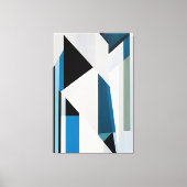 Fragmenten van de ruimte canvas afdruk (Voorkant)