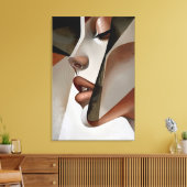 Fragmenten van de Ziel Canvas Afdruk (Insitu (Woonkamer))