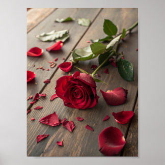 Fragmenten van een bloesem poster