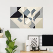 Fragmenten van Evenwicht Poster (Thuiskantoor)