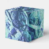 fragmenten van herinneringen, in blauw en groen : bedankdoosjes (Achterkant)