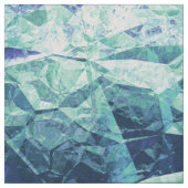 fragmenten van herinneringen, in blauw en groen : stof (Swatch)