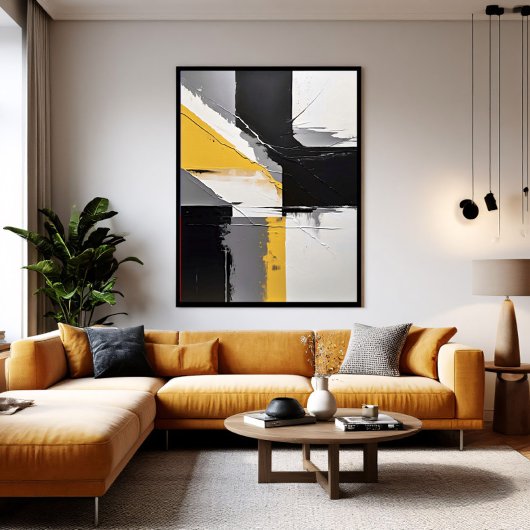 Fragmenten van Horizon Canvas Afdruk