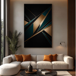 Fragmenten van Luxe Canvas Afdruk