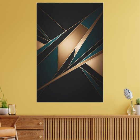 Fragmenten van luxe canvas afdruk (Insitu (Woonkamer))