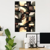 Fragmenten van Metamorfose Poster (Thuiskantoor)