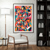 Fragmenten van Urbane Ritme Poster