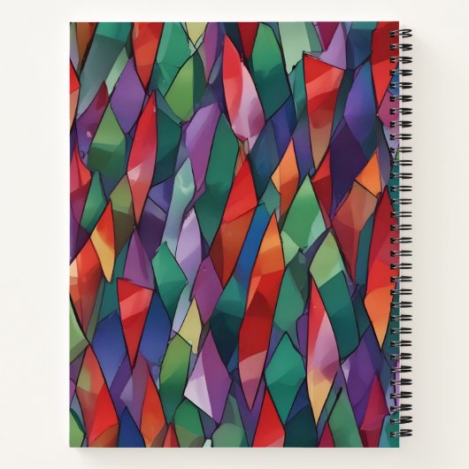 Fragmentos de Color Notitieboek (Achterkant)