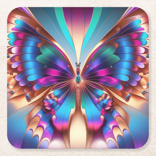 Fragmentos de Mariposa Kartonnen Onderzetters (Voorkant)