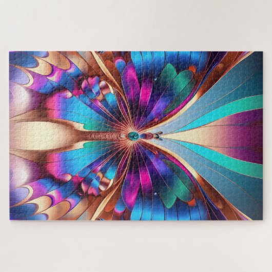 Fragmentos de mariposa legpuzzel (Horizontaal)