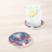 Fragmentos de Mariposa Zandsteen Onderzetter (Zijkant)