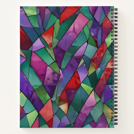 Fragmentos de Vitral Notitieboek (Achterkant)