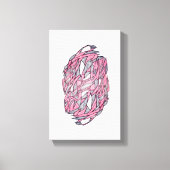 Fragments of Light – Modern Geometric Abstract Ca Canvas Afdruk (Voorkant)