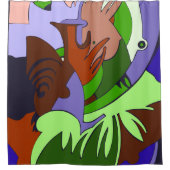 Fragments of Time Douchegordijn (Voorkant)