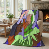 Fragments of Time Fleece Deken