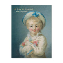 Fragonard A boy als Pierrot CC1070-kinderportret