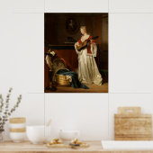 Fragonard & Gérard Slaap Kind Kunstprint Poster (Keuken)