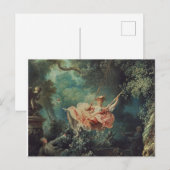 Fragonard is de zwaai briefkaart (Voorkant / Achterkant)