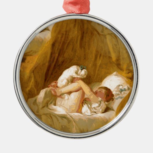 fragonard metalen ornament (Voorkant)