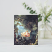 Fragonard The Swing antiek fine art schilderij Briefkaart (Staand voorkant)