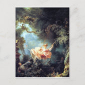 Fragonard The Swing antiek fine art schilderij Briefkaart (Voorkant)