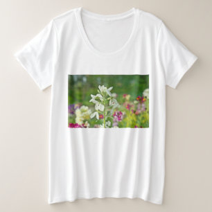 Fragrance Garden Grote Maat T-shirt