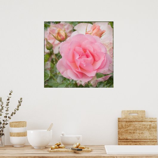 Fragrant Cloud Roos Print (Keuken)
