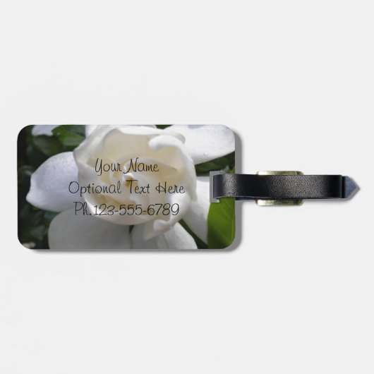 Fragrant Gardenias Bagagelabel (Achterkant horizontaal)