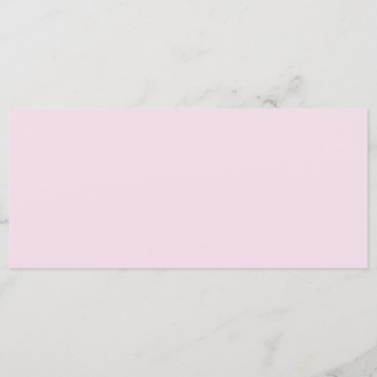 Fragrant roze rozen, bruiloft menu (Achterkant)